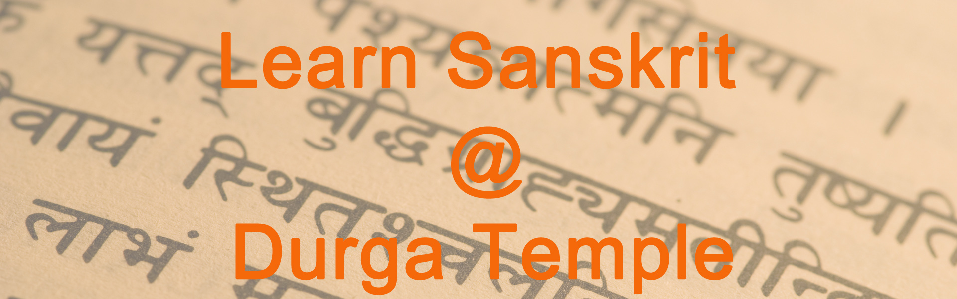 Durga Temple of VA Learn Sanskrit
